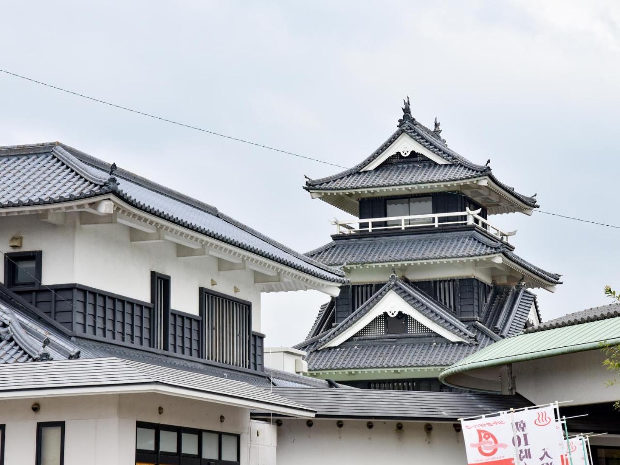 Shichijo Onsen Dome Hotel Kikuchi Esterno foto